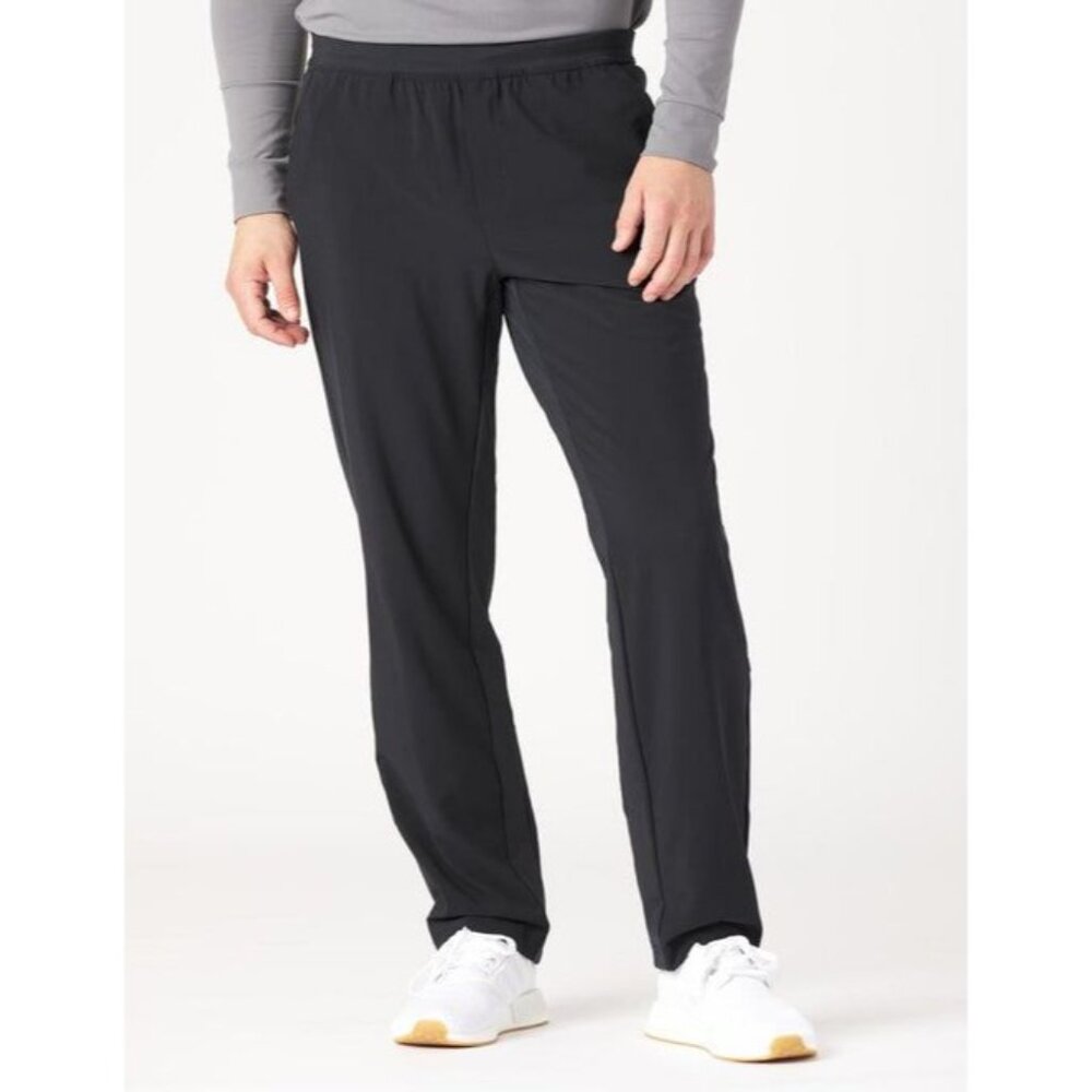 Glyder Pull On Iceland Pant Size Large Elastic Waist Black Athleisure  Workout